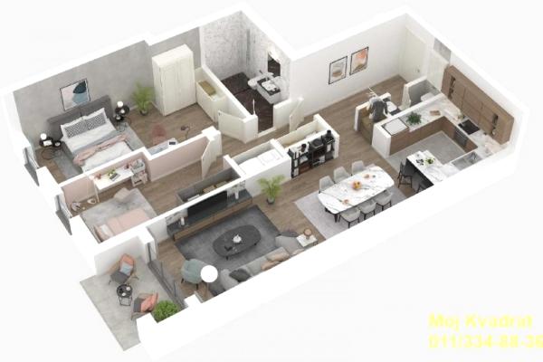 prodaja, stanova,
kalenic-pijaca-vracar-beograd, 692896, trosoban-loznicka