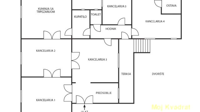 Poslovni prostor, Petosoban, Prodaja, 130m2, Tašmajdan, Palilula, Ilije Garašanina