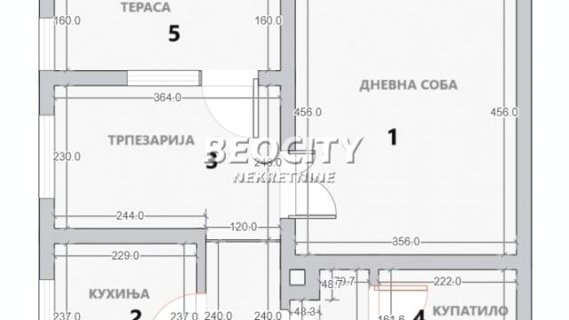 Stan, Jednoiposoban, Prodaja, 44m2, Sremčica, Čukarica, Sare Bernar