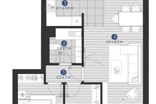 prodaja, stanova,
autokomanda-vozdovac-beograd, 708865, dvosoban-ustanicka