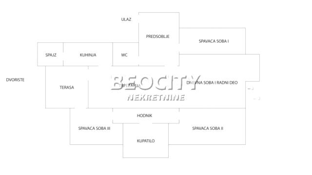 Stan, četvorosoban, Izdavanje, 91m2, Cvetni trg, Vračar, Kralja Milutina