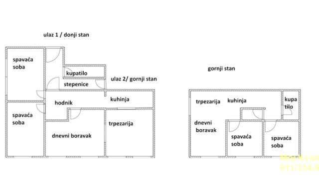 Stan, Prodaja, 145m2, Banovo brdo, Čukarica, Požeška