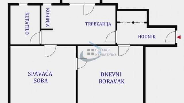 Stan, Dvosoban, Prodaja, 57m2, Savamala, Stari grad, Savski trg