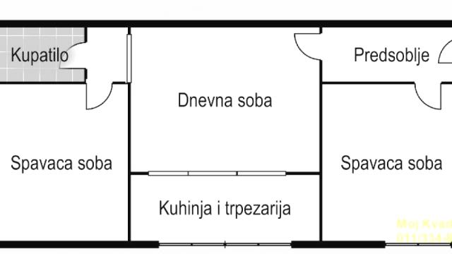 Stan, Trosoban, Prodaja, 62m2, Tašmajdan, Palilula, Kneza Danila