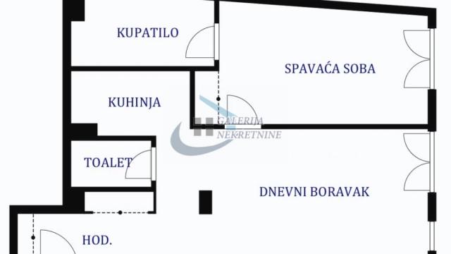 Stan, Dvosoban, Prodaja, 51m2, Crveni krst, Vračar, Sazonova