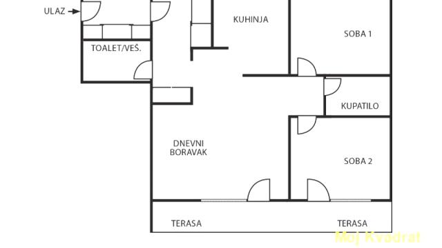 Stan, Trosoban, Prodaja, 91m2, Tošin bunar, Novi Beograd, Skadarska