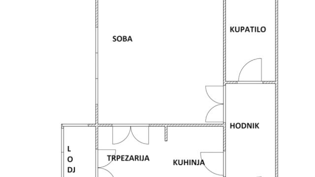 Stan, Jednosoban, Prodaja, 42m2, Banovo brdo, Čukarica, Valjevska