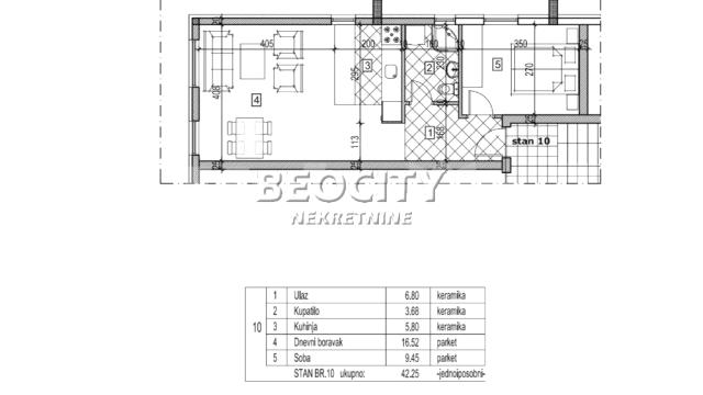 Stan, Jednoiposoban, Prodaja, 40m2, Vidikovačka padina, Rakovica, Kneževačka 