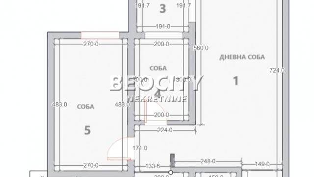 Stan, Trosoban, Prodaja, 66m2, Darvinova pošta, Voždovac, Ljuba Vučkovića