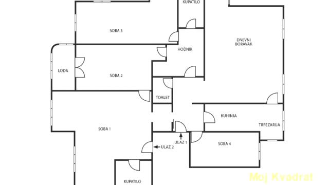 Stan, Petosoban, Prodaja, 165m2, Centar, Savski venac, Durmitorska