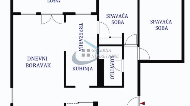 Stan, Dvoiposoban, Prodaja, 75m2, Blok 61, Novi Beograd, Dr Ivana Ribara