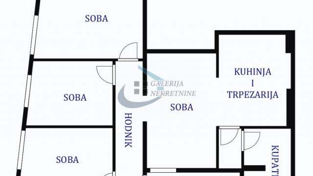 Stan, četvorosoban, Prodaja, 71m2, Autokomanda, Voždovac, Mitropolita Stratimirovića