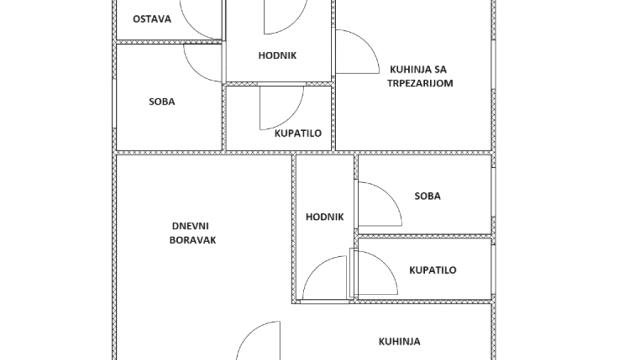 Stan, Trosoban, Prodaja, 100m2, Petlovo brdo, Rakovica, Milorada Draškovića