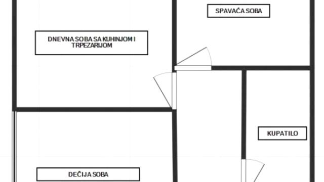 Stan, Trosoban, Prodaja, 64m2, Lion, Zvezdara, Radoja Domanovića