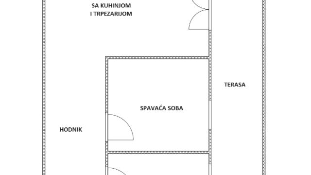 Stan, Jednoiposoban, Prodaja, 36m2, Veliki Mokri Lug, Zvezdara, Ristin potok
