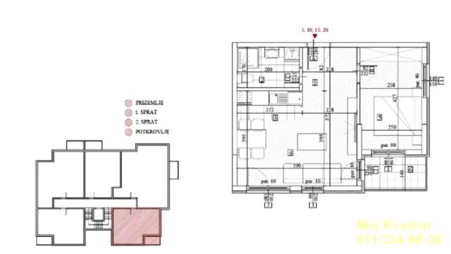 Stan, Dvosoban, Prodaja, 63m2, Cvetanova ćuprija, Zvezdara, Predraga Tomića