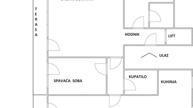 Stan, Trosoban, Prodaja, 170m2, Karadjordjev park, Vračar, Lamartinova