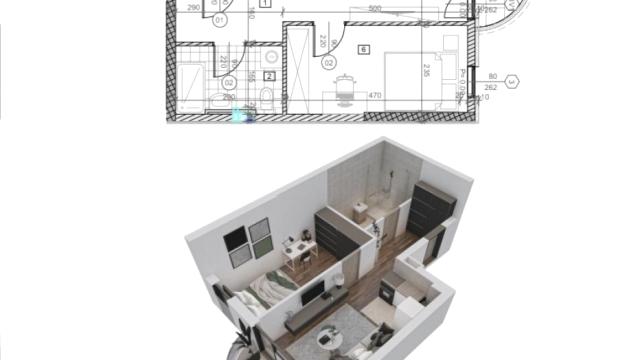 Stan, Dvosoban, Prodaja, 38m2, Telep severni, Novi Sad, Novi Sad
