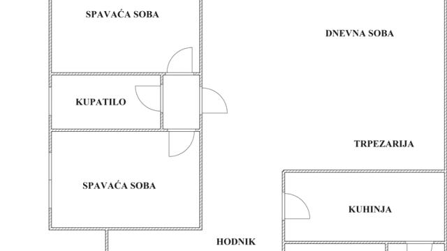 Stan, Trosoban, Prodaja, 90m2, Blok 33, Novi Beograd, Narodnih heroja