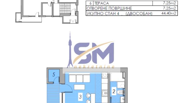 Stan, Dvosoban, Prodaja, 45m2, Sremčica, Čukarica, Beogradska