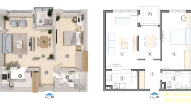 Stan, Trosoban, Prodaja, 70m2, Gornji grad, Zemun, Beograd
