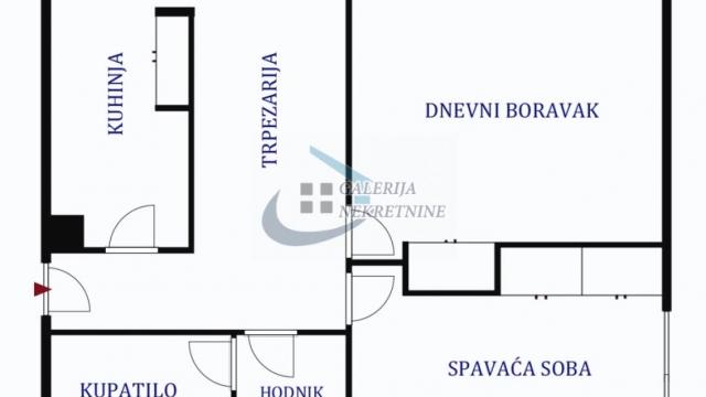 Stan, Dvosoban, Prodaja, 68m2, Cvetkova pijaca, Zvezdara, Vjekoslava Kovača