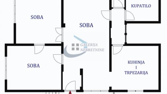 Stan, Trosoban, Prodaja, 106m2, Banovo brdo, Čukarica, Lješka