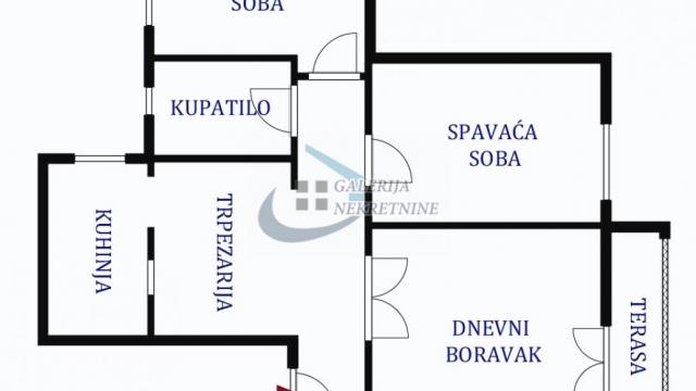 Stan, Dvoiposoban, Prodaja, 63m2, Labudovo brdo, Rakovica, 11. krajiške divizije