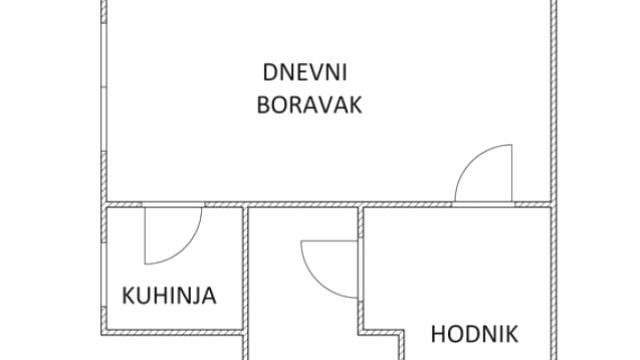 Stan, Dvoiposoban, Prodaja, 50m2, Učiteljsko naselje, Zvezdara, Jelene Mioč