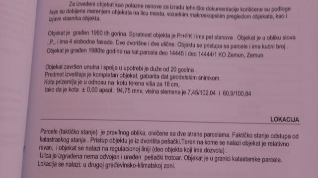 Stan, Jednosoban, Prodaja, 30m2, Zemun, Joze Scurle