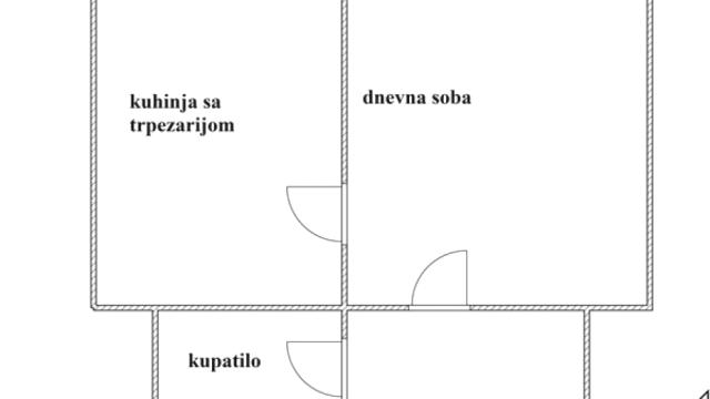 Stan, Jednosoban, Prodaja, 37m2, Dorćol, Stari grad, Dobračina