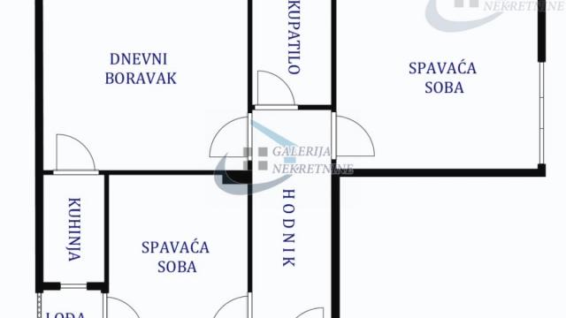 Stan, Trosoban, Prodaja, 58m2, Bogoslovija, Palilula, Mije Kovačevića