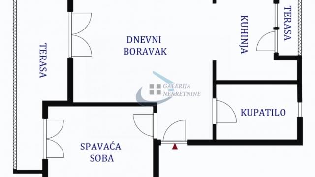 Stan, Dvosoban, Prodaja, 40m2, Bajlonijeva pijaca, Stari grad, Đorđa Jovanovića