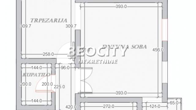 Stan, Jednoiposoban, Prodaja, 52m2, Kluz, Zvezdara, Kisela voda