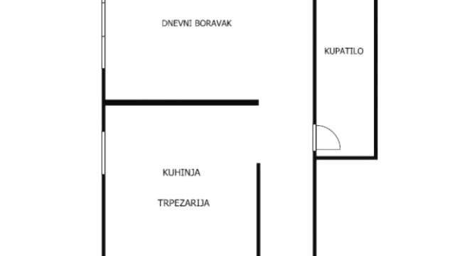 Stan, Jednosoban, Prodaja, 38m2, Banovo brdo, Čukarica, Požeška