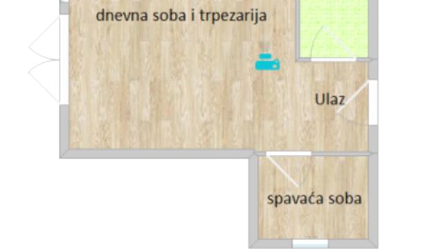 Stan, Dvosoban, Prodaja, 48m2, Lekino brdo, Voždovac, Miklošićeva