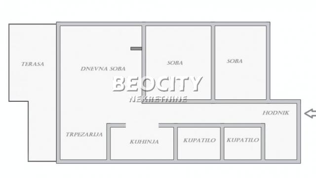 Stan, Trosoban, Prodaja, 98m2, Cara Dušana, Zemun, Šumadijska