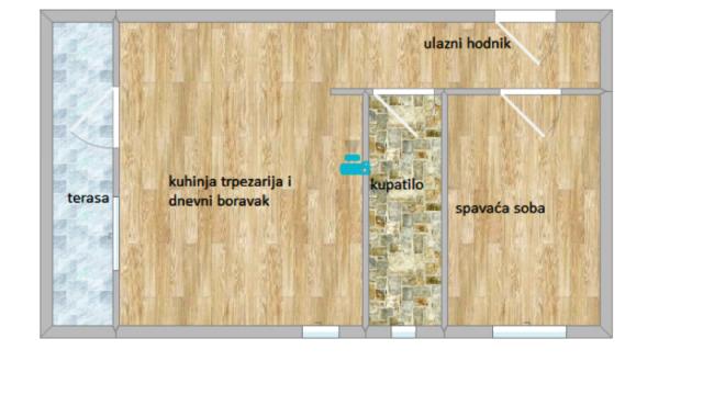 Stan, Dvosoban, Prodaja, 45m2, Mirijevo, Zvezdara, Beograd