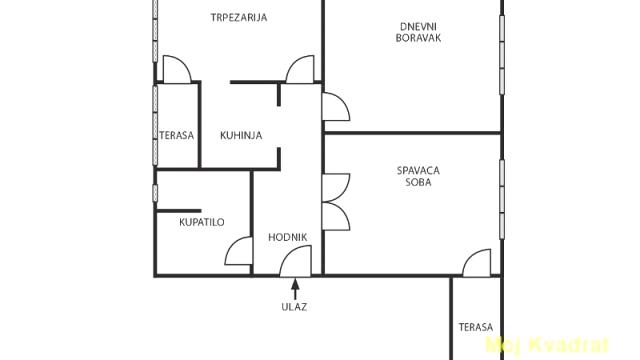 Stan, Dvoiposoban, Prodaja, 74m2, Palilulska pijaca, Palilula, Stanoja Glavaša