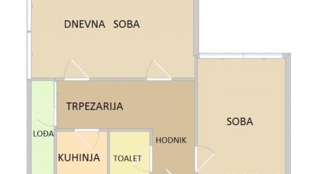 Stan, Dvosoban, Prodaja, 65m2, Braće Jerković, Voždovac, Dragice Končar