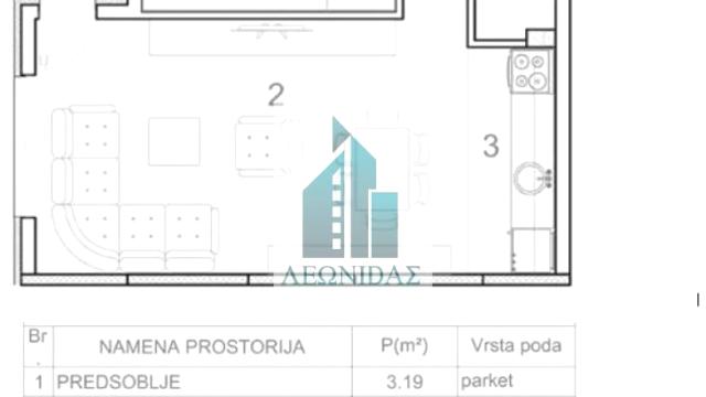 Stan, Jednoiposoban, Prodaja, 46m2, Somborska, Pantelej, Niš