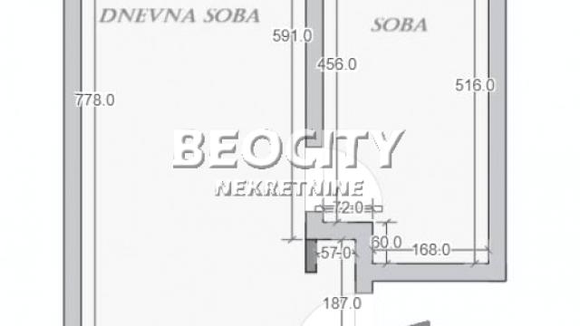Stan, Dvosoban, Prodaja, 52m2, Bulbulder, Zvezdara, Krfska