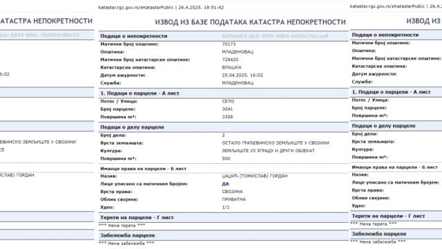 Plac, Prodaja, m2, Vlaška, Mladenovac, Vlaska