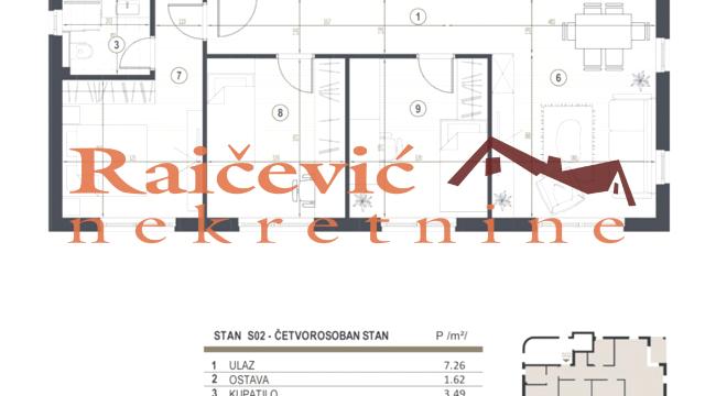Stan, četvorosoban, Prodaja, 87m2, Cvetkova pijaca, Zvezdara, Cvetkova pijaca