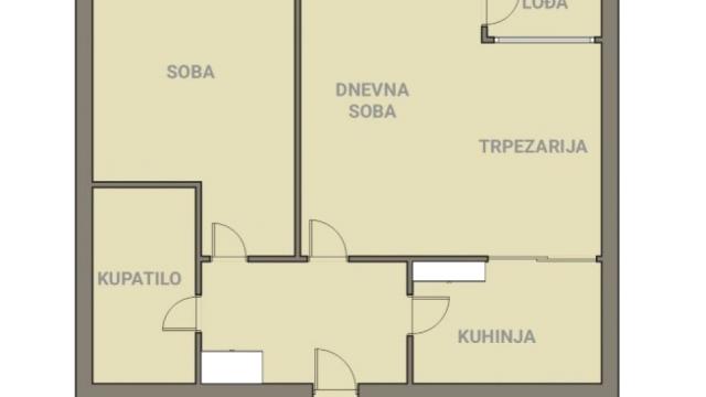 Stan, Dvosoban, Prodaja, 55m2, Banjica, Voždovac, Bulevar oslobođenja