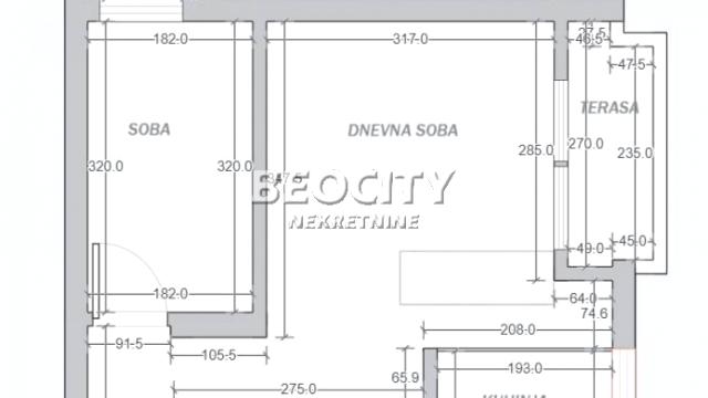 Stan, Jednoiposoban, Prodaja, 33m2, Bele vode, Čukarica, Leposave Vujošević