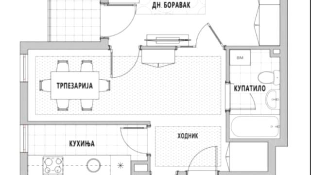 Stan, Jednoiposoban, Prodaja, 56m2, Čukarička padina, Čukarica, Lazarevački drum