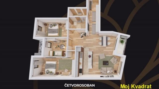 Stan, četvorosoban, Prodaja, 82m2, Trošarina, Voždovac, Beograd