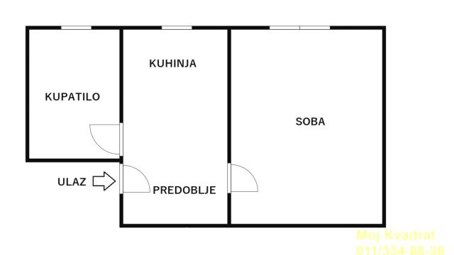 Stan, Garsonjera, Prodaja, 22m2, Crveni krst, Vračar, Kajmakčalanska
