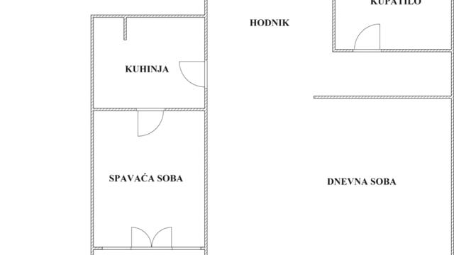 Stan, Jednoiposoban, Prodaja, 43m2, Bežanijska kosa 1, Novi Beograd, Nedeljka Gvozdenovića